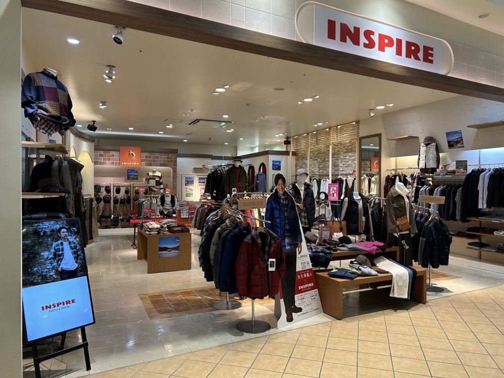 INSPIRE（インスパイア）ららぽーと磐田店
メンズ・レディースアパレル販売スタッフ募集
