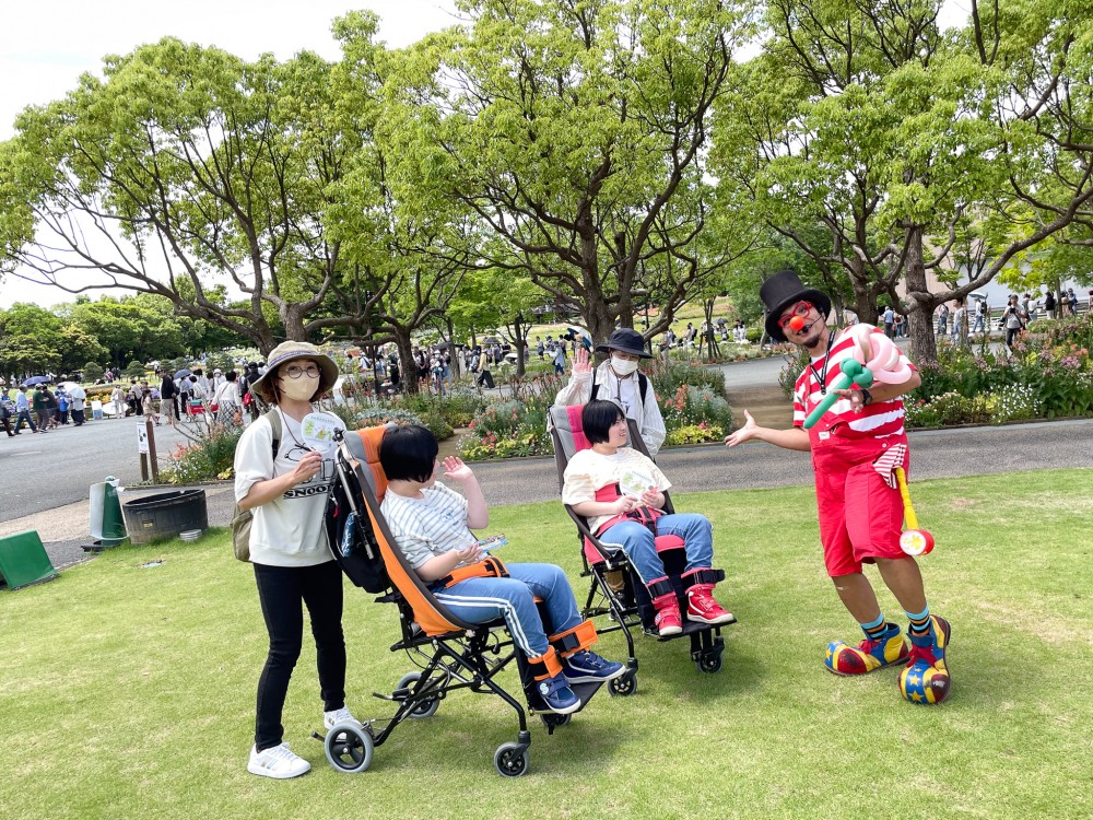 ピエロさんと遭遇！