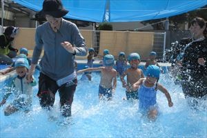 子どもたちを楽しませるにはスタッフも楽しく過ごすがモットー