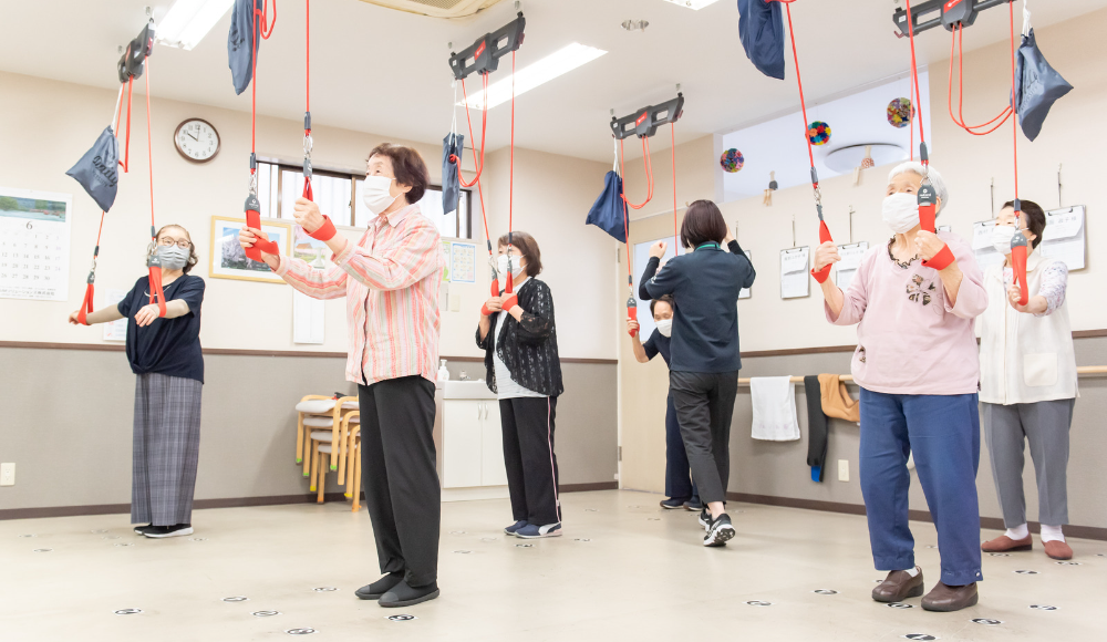 元気な利用者様と笑顔の出会いが待っています！