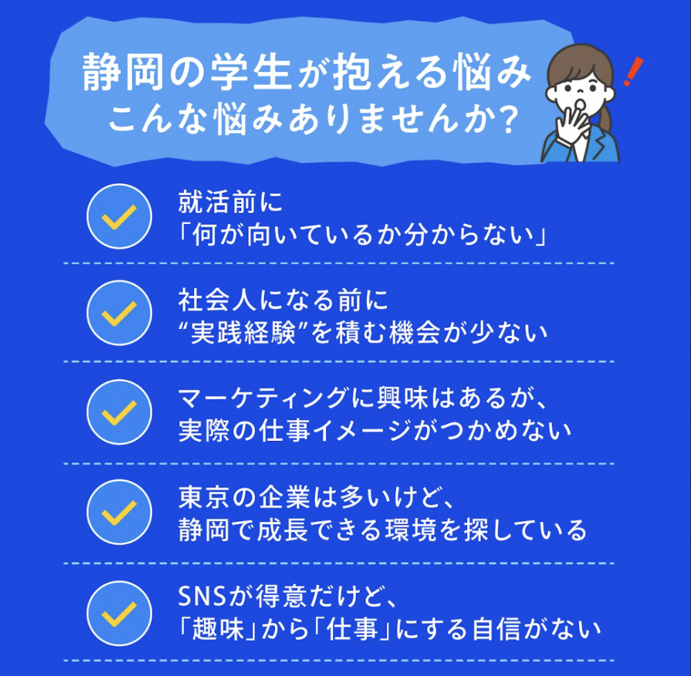 まずは一歩。働くイメージは“やってみる”と見えてくる。