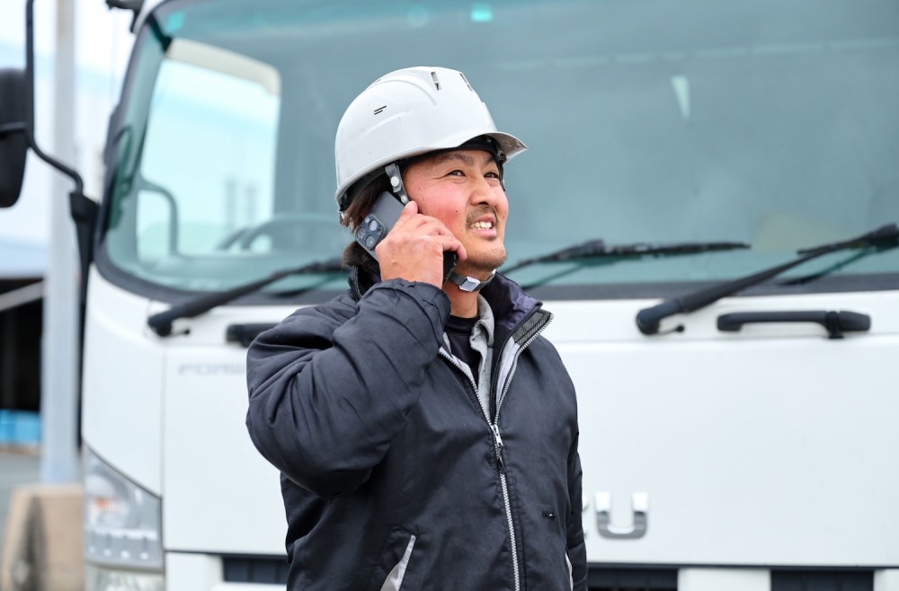ヘルメットは忘れずに！！