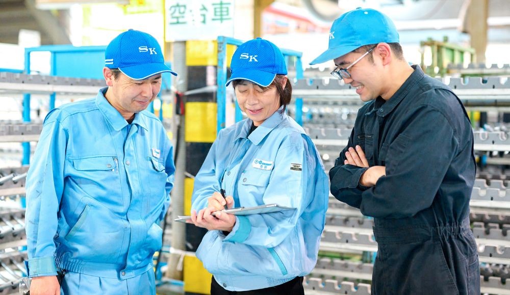 人の良さは鈴覚の自慢！入社の決め手は「職場の雰囲気が良かったから」という声が多数。