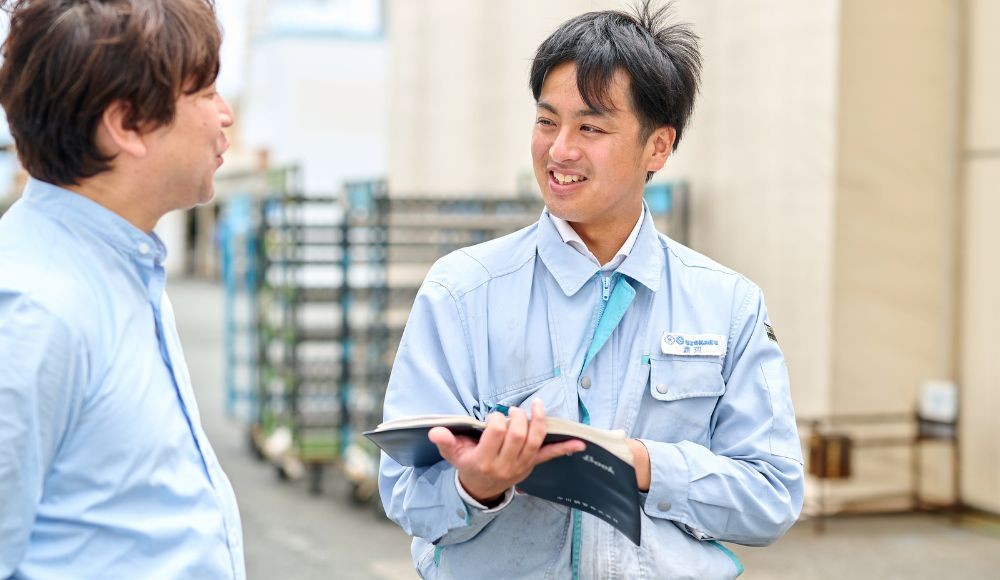 鋼材販売のルート営業
