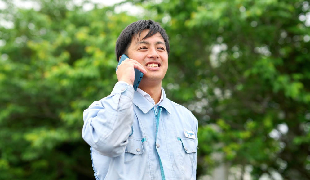 馴染みあるお客様への営業が中心。 長年お付き合いのあるお客様が多く、既に信頼関係ができた中での営業になります。