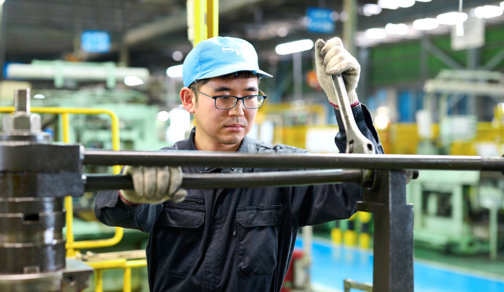 二輪・四輪・船外機部品の製造工場　保全業務