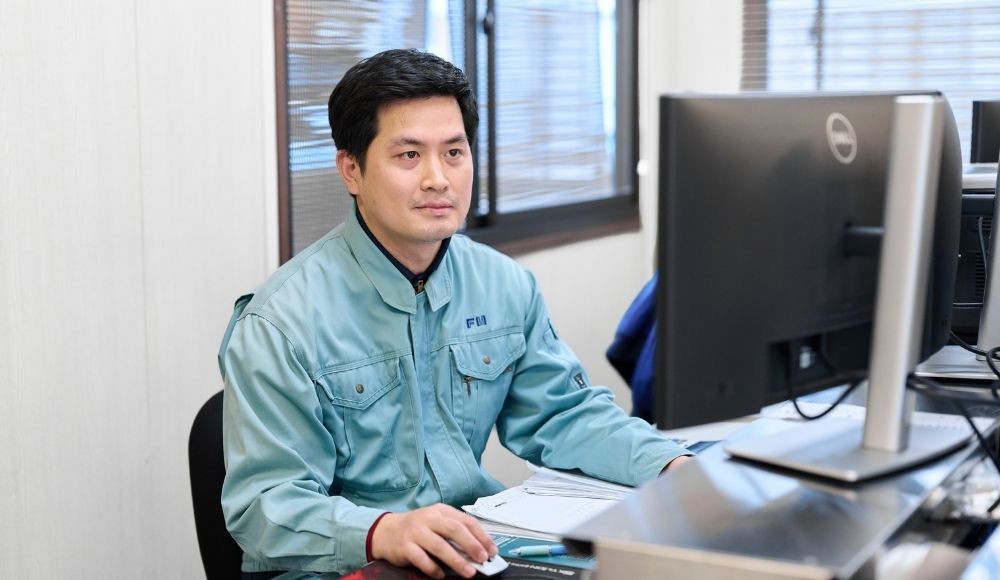 一点ものの製品の設計では自由度が高く、改善して突き詰めていく面白さがあります。